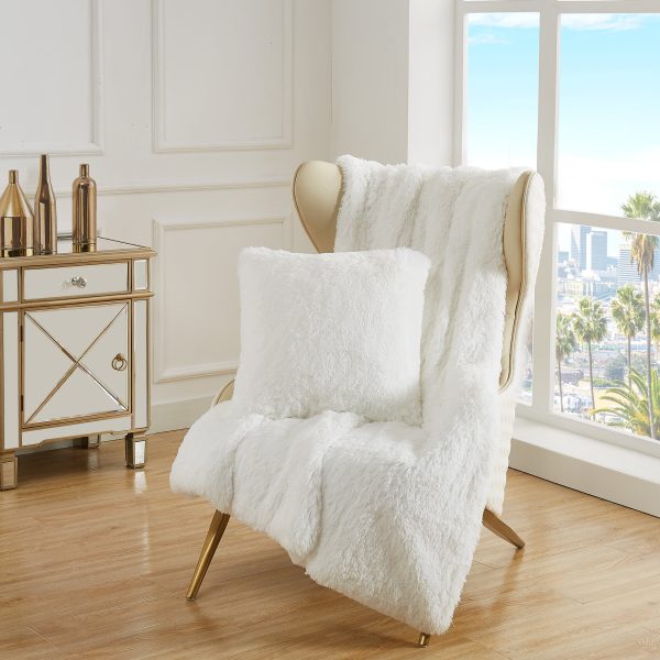 Shaggy Faux Fur Plush Blanket - Image 3